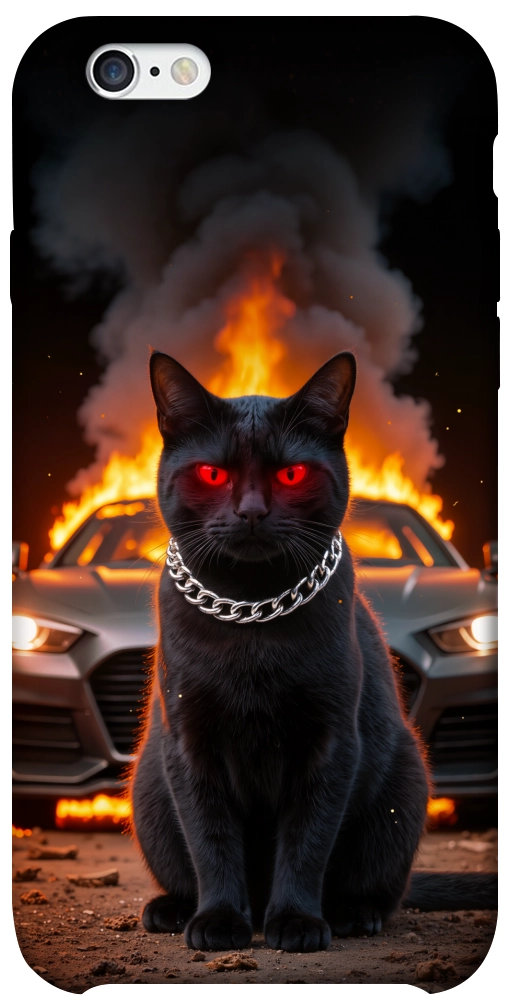 Чохол Black trouble для iPhone 6