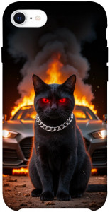 Чехол Black trouble для iPhone SE (2020)