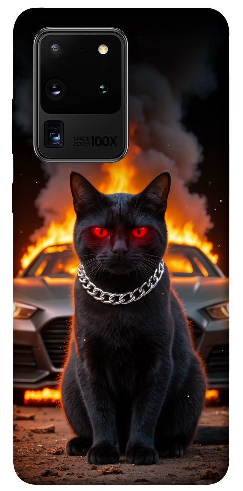 Чехол Black trouble для Galaxy S20 Ultra (2020)