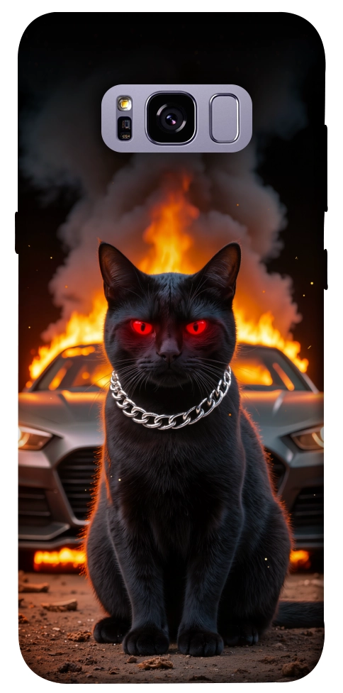 Чехол Black trouble для Galaxy S8+