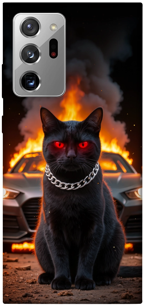 Чехол Black trouble для Galaxy Note 20 Ultra