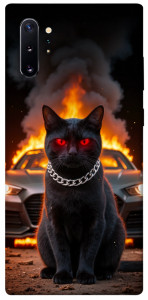 Чехол Black trouble для Galaxy Note 10+ (2019)