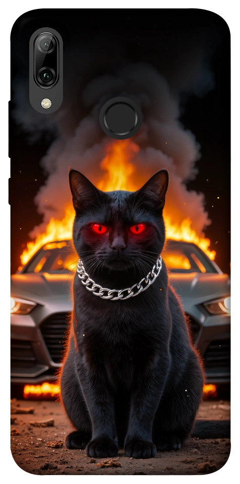 Чехол Black trouble для Huawei P Smart (2019)