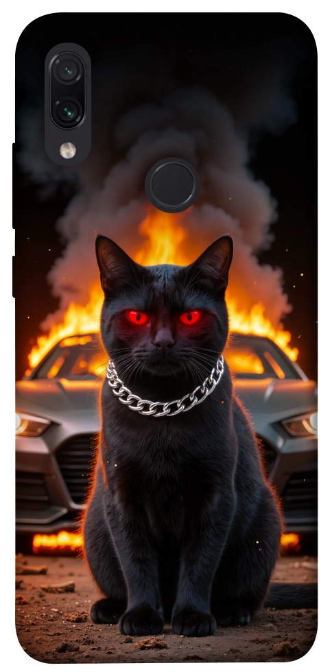 Чехол Black trouble для Xiaomi Redmi Note 7