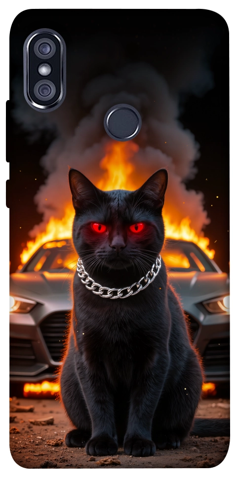 Чехол Black trouble для Xiaomi Redmi Note 5 (Dual Camera)