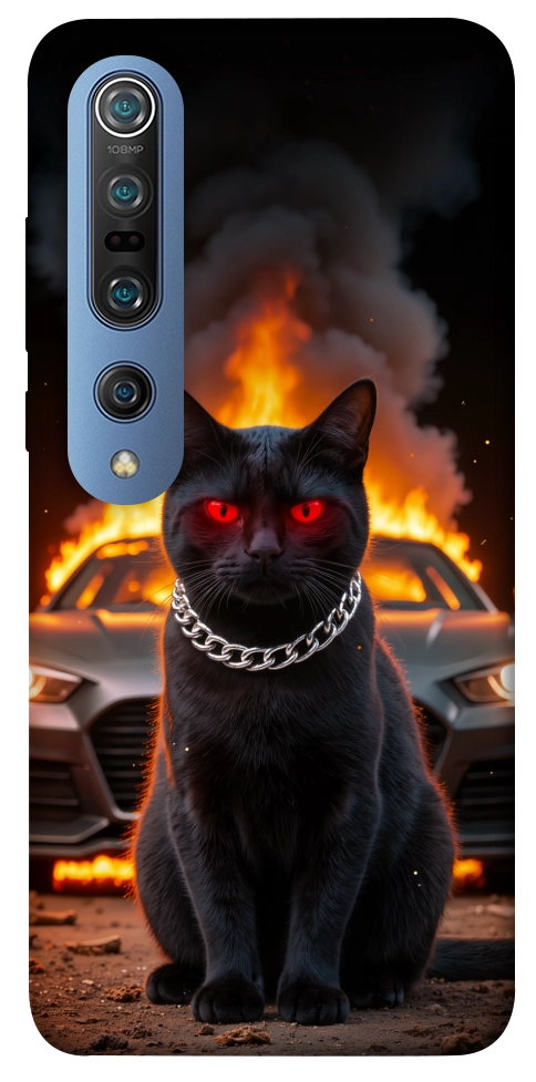 Чехол Black trouble для Xiaomi Mi 10