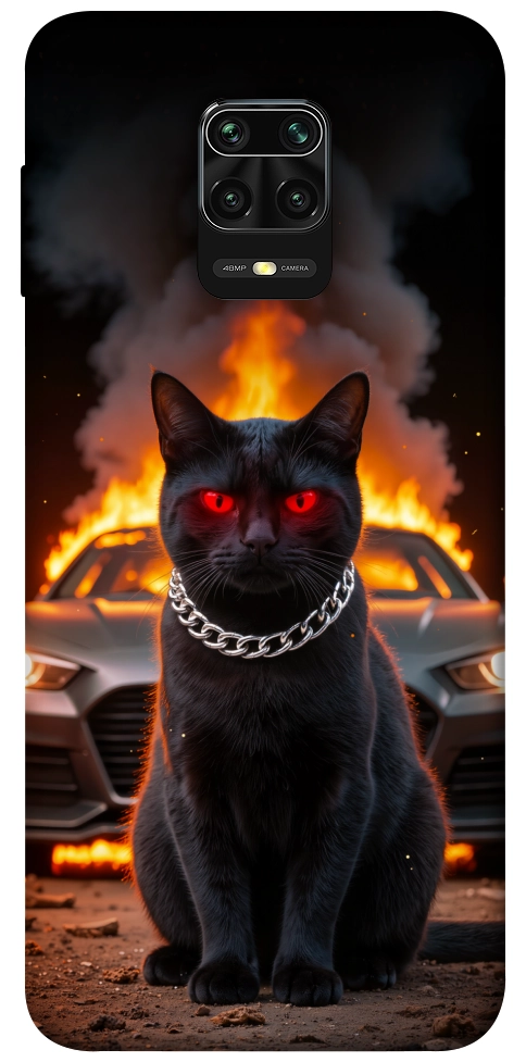 Чехол Black trouble для Xiaomi Redmi Note 9 Pro