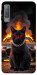 Чехол Black trouble для Galaxy A7 (2018)