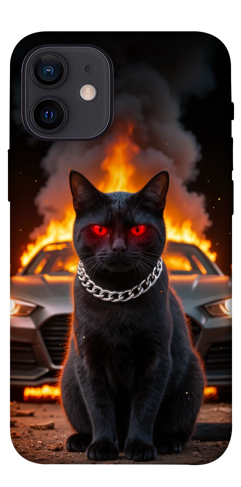 Чехол Black trouble для iPhone 12 mini