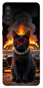 Чохол Black trouble для Galaxy A21