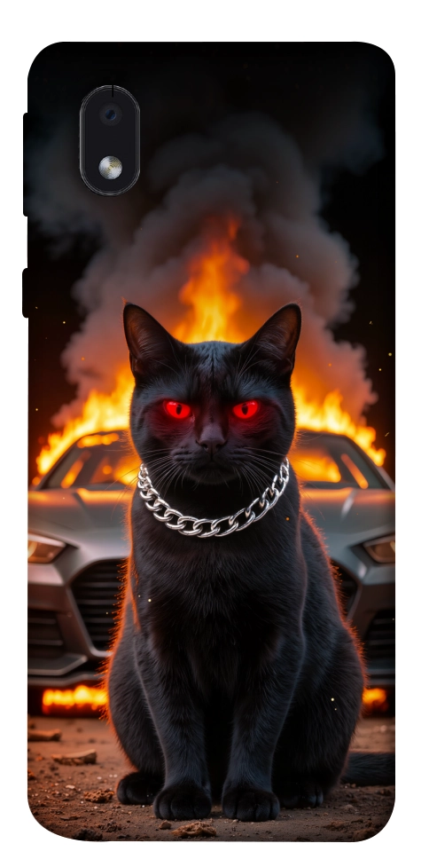 Чохол Black trouble для Galaxy M01 Core