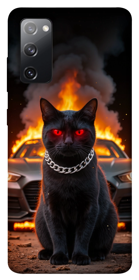 Чехол Black trouble для Galaxy S20 FE