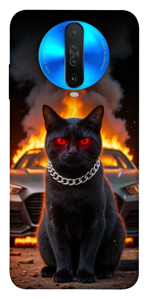 Чохол Black trouble для Xiaomi Redmi K30