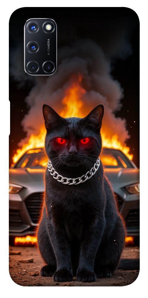 Чехол Black trouble для Oppo A92