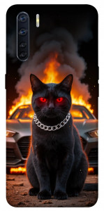Чехол Black trouble для Oppo A91