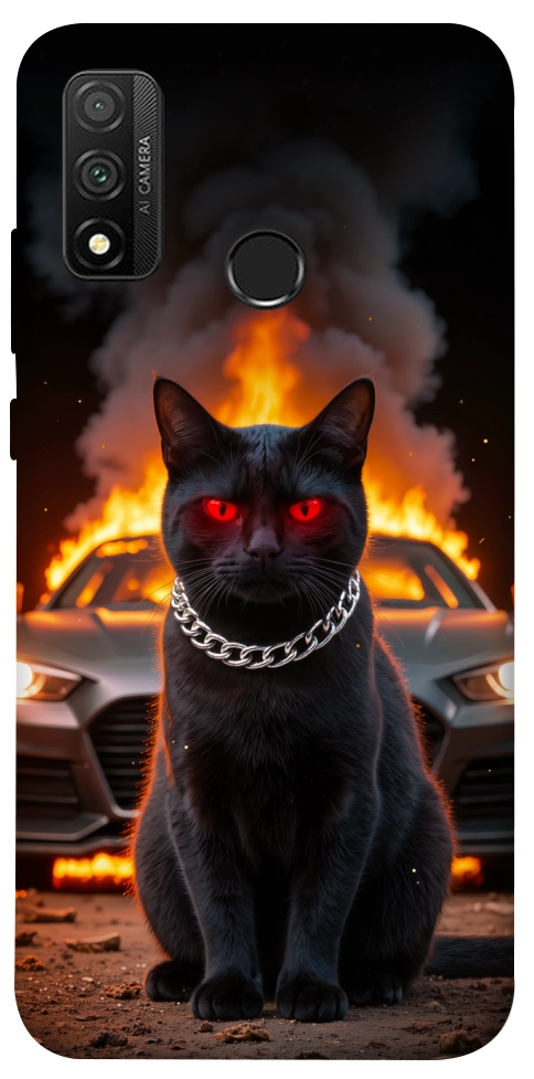 Чехол Black trouble для Huawei P Smart (2020)