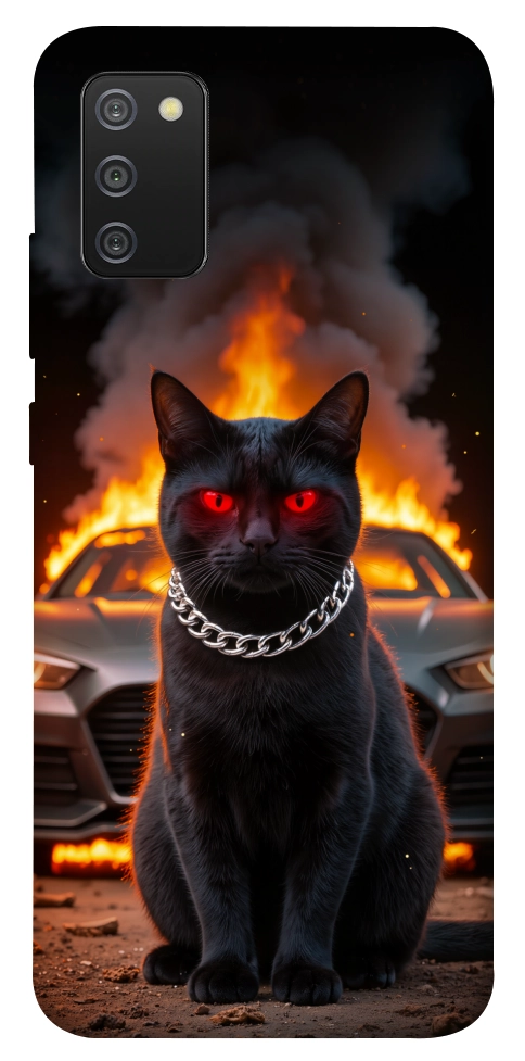 Чехол Black trouble для Galaxy A02s