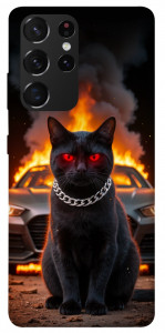 Чехол Black trouble для Galaxy S21 Ultra