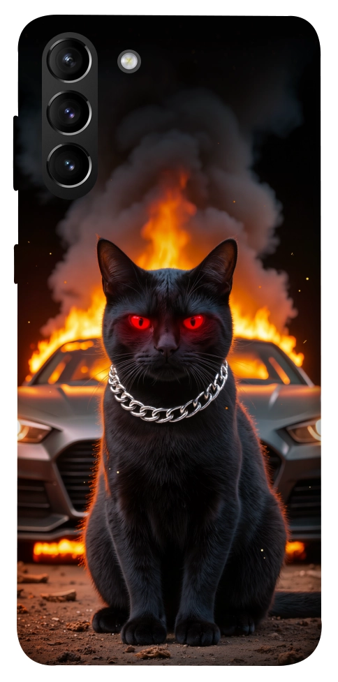 Чехол Black trouble для Galaxy S21+