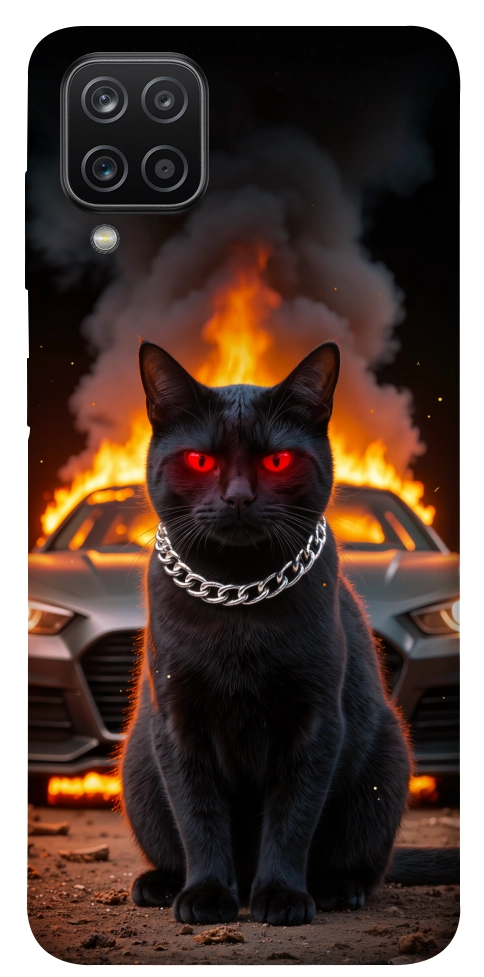 Чехол Black trouble для Galaxy A12