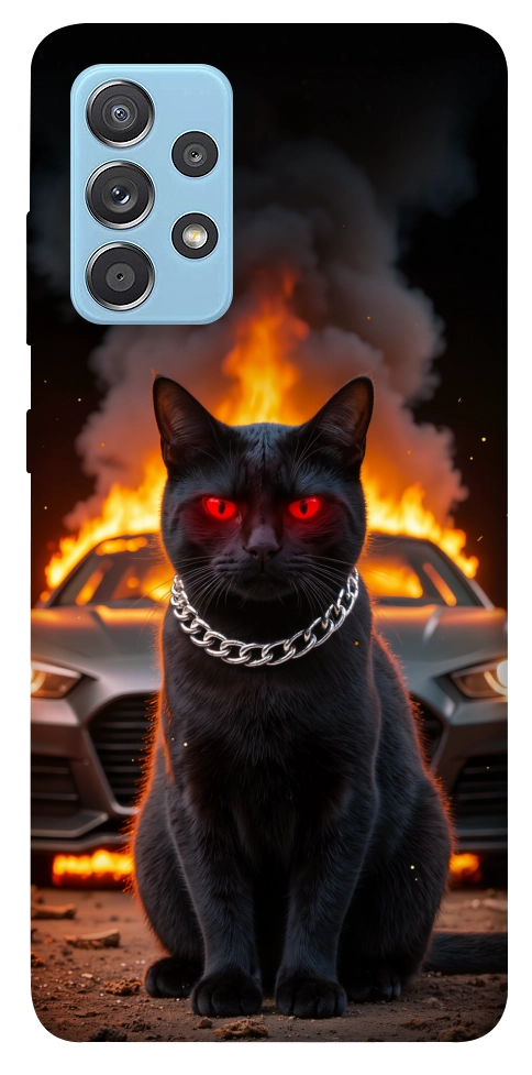 Чохол Black trouble для Galaxy A52