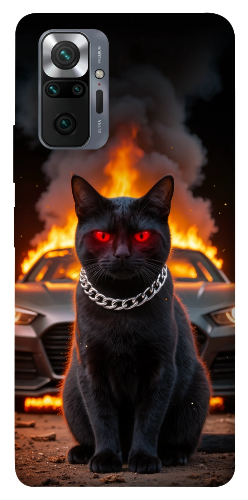 Чехол Black trouble для Xiaomi Redmi Note 10 Pro