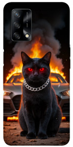 Чехол Black trouble для Oppo A74 4G