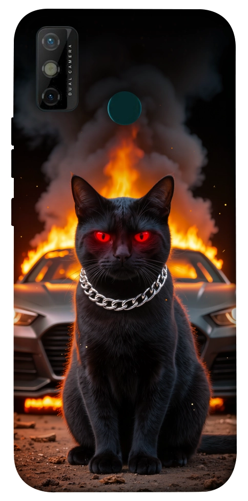 Чохол Black trouble для TECNO Spark 6 Go