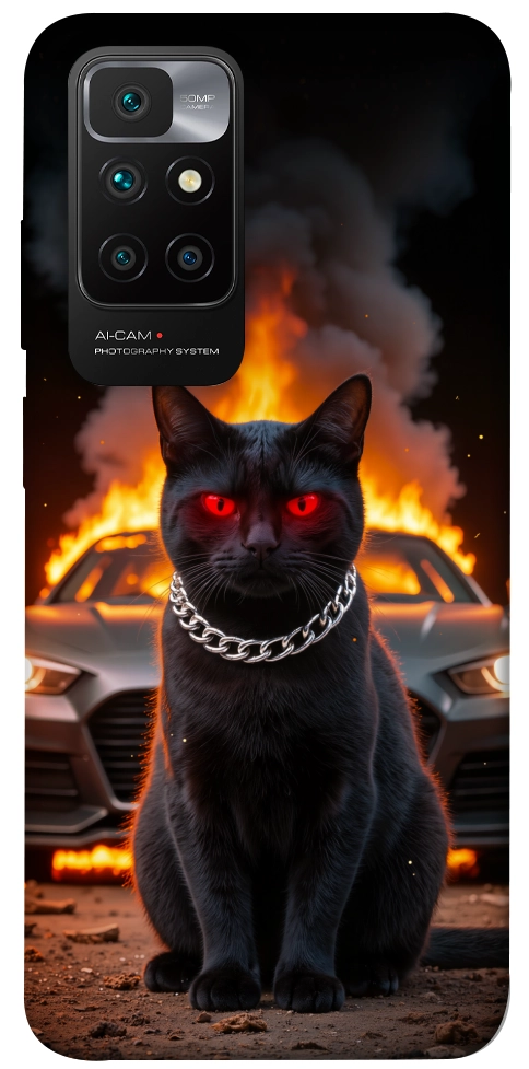 Чехол Black trouble для Xiaomi Redmi 10