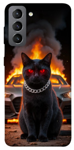Чехол Black trouble для Galaxy S21 FE