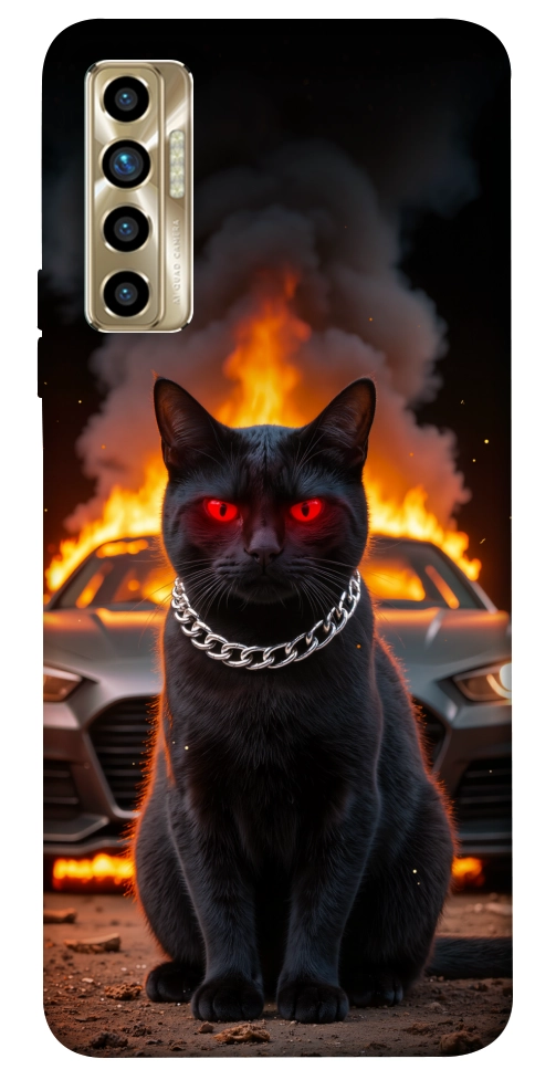 Чехол Black trouble для TECNO Camon 17P