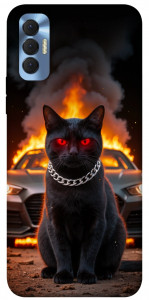 Чохол Black trouble для TECNO Spark 8P