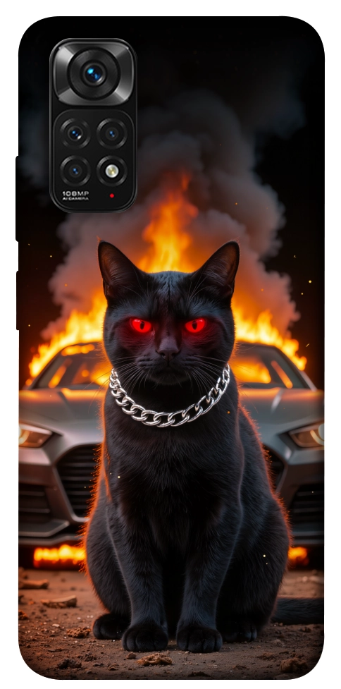 Чехол Black trouble для Xiaomi Redmi Note 11 (Global)