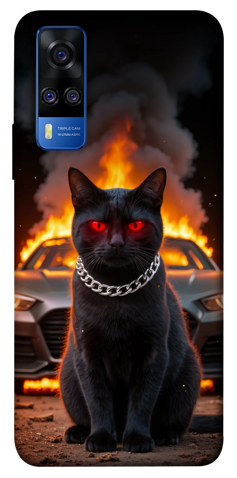 Чехол Black trouble для Vivo Y51a