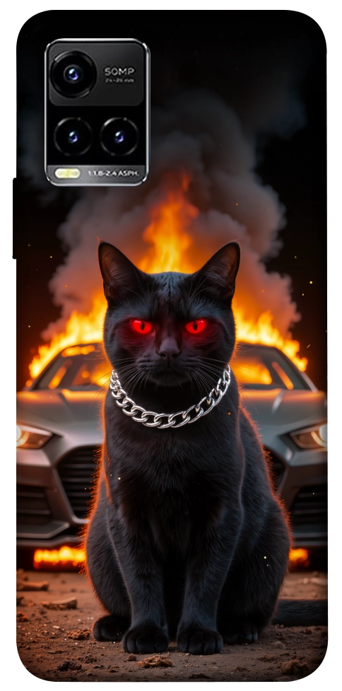 Чехол Black trouble для Vivo Y33s