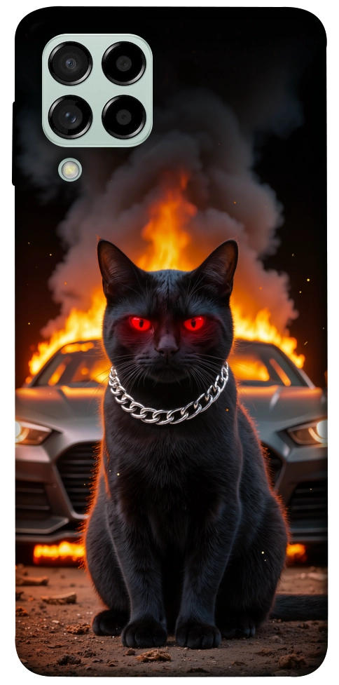 Чехол Black trouble для Galaxy M53