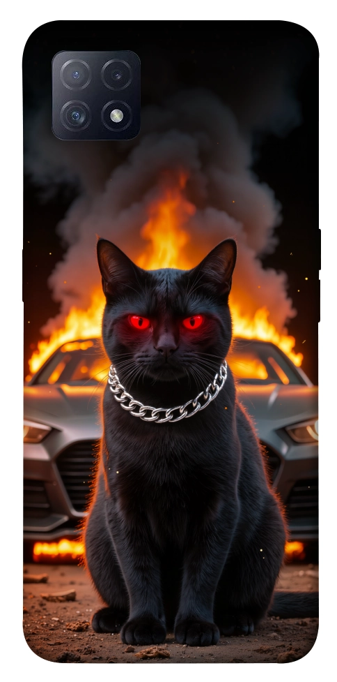 Чехол Black trouble для Oppo A73 5G