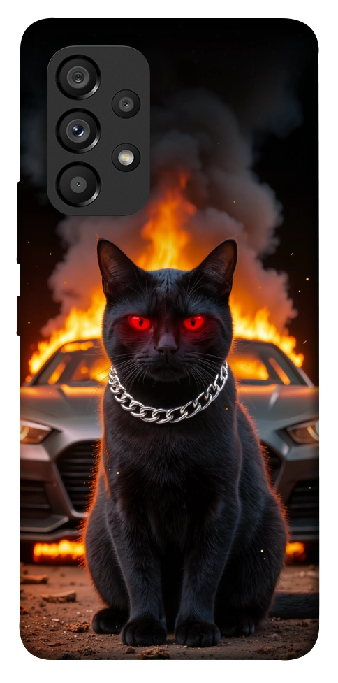 Чехол Black trouble для Galaxy A53