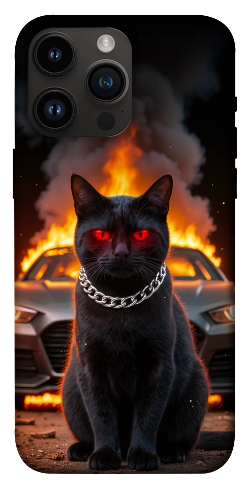 Чохол Black trouble для iPhone 14 Pro Max