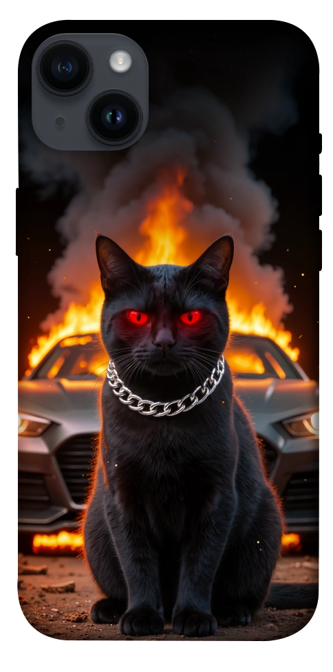 Чехол Black trouble для iPhone 14 Plus