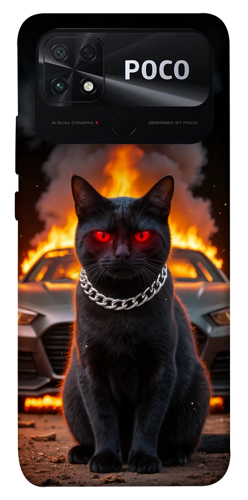 Чохол Black trouble для Xiaomi Poco C40