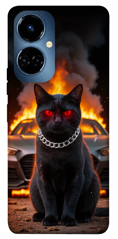 Чохол Black trouble для TECNO Camon 19 (CI6n)