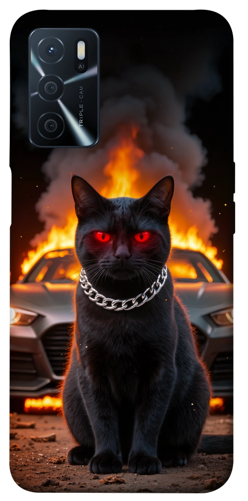 Чехол Black trouble для Oppo A54s