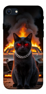 Чехол Black trouble для iPhone SE (2022)