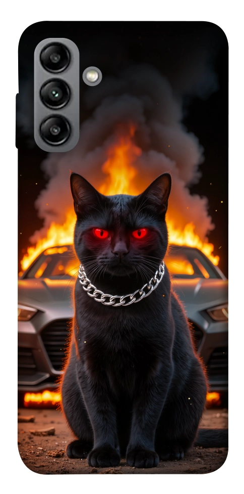 Чохол Black trouble для Galaxy A04s