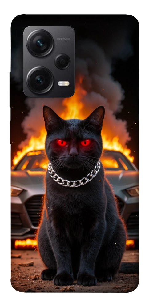 Чехол Black trouble для Xiaomi Redmi Note 12 Pro+