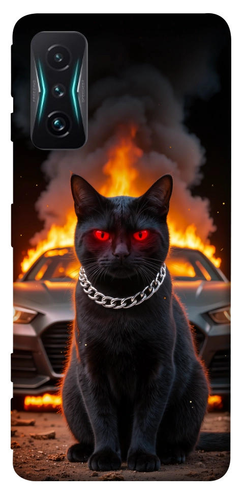 Чехол Black trouble для Xiaomi Redmi K50 Gaming