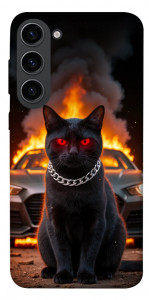 Чехол Black trouble для Galaxy S23