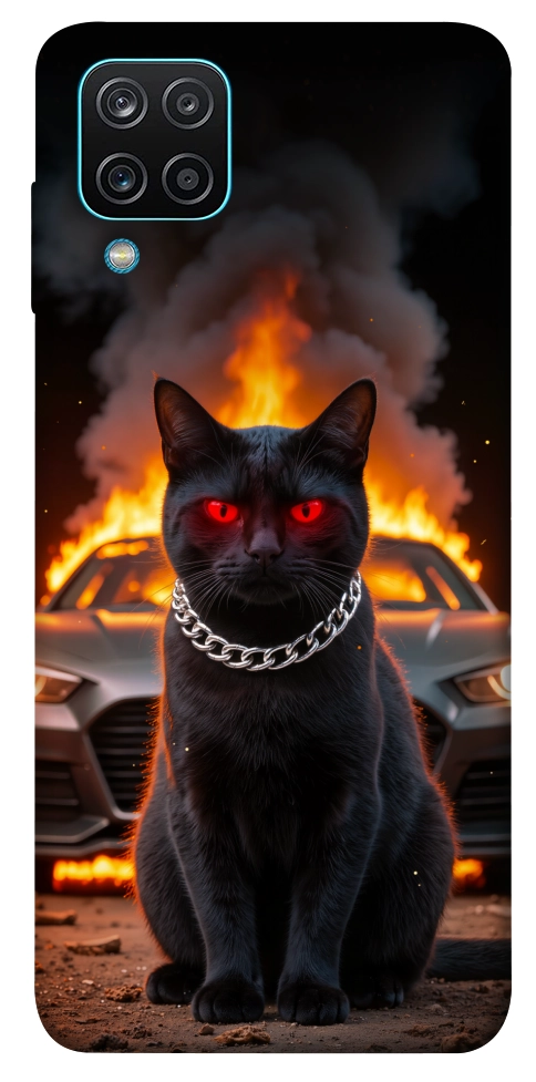 Чехол Black trouble для Galaxy M12