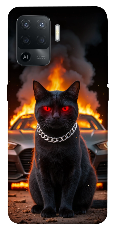 Чехол Black trouble для Oppo Reno 5 Lite